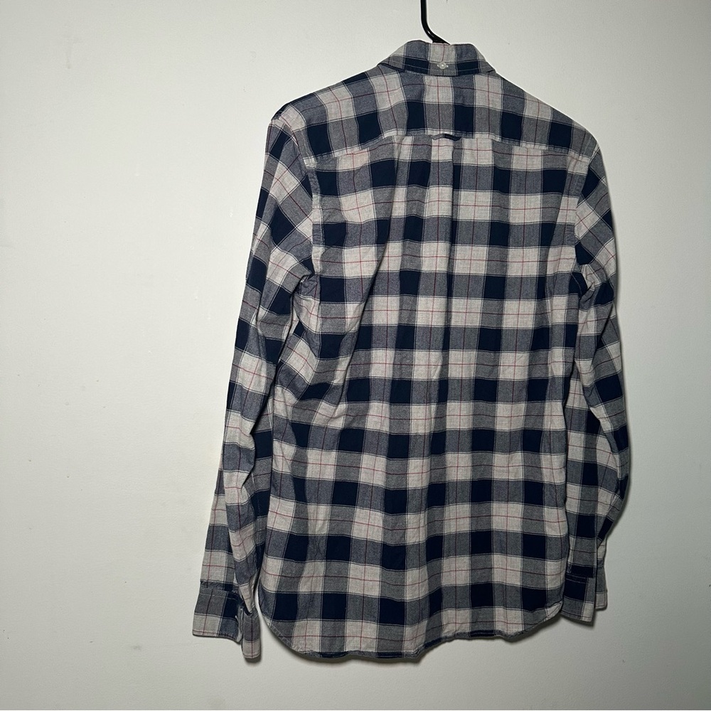 J. Crew Classic Oxford Slim Plaid Casual Button-Down Men's Everyday Shirt Sz S - Picture 10 of 11